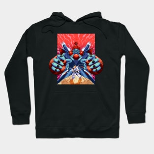 Mecha Demon vs World Warrior Hoodie